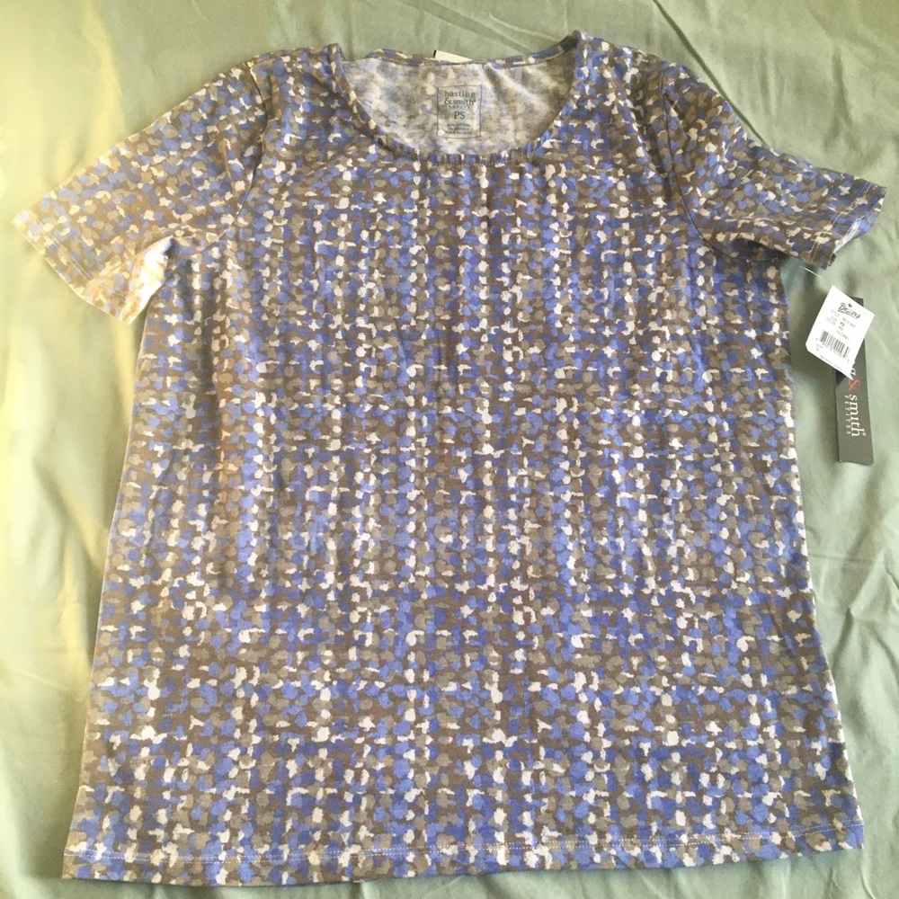 NWT Hastings and Smith tee, petite small.
